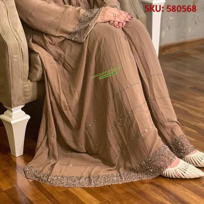 Dubai high quality abaya collection stone work - Image 2