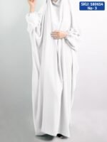Muslim Women Hijab Dress Prayer Garment Jilbab Abaya Long Khimar Full Cover Ramadan Gown Abayas - Image 5