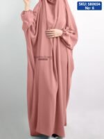 Muslim Women Hijab Dress Prayer Garment Jilbab Abaya Long Khimar Full Cover Ramadan Gown Abayas - Image 2