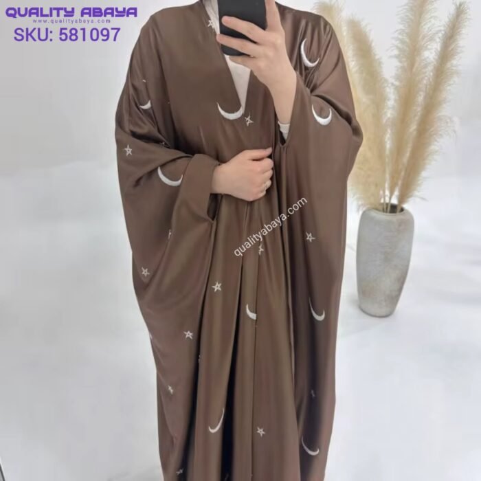 Butterfly Embroidery Abaya – Dubai Wholesale Supplier