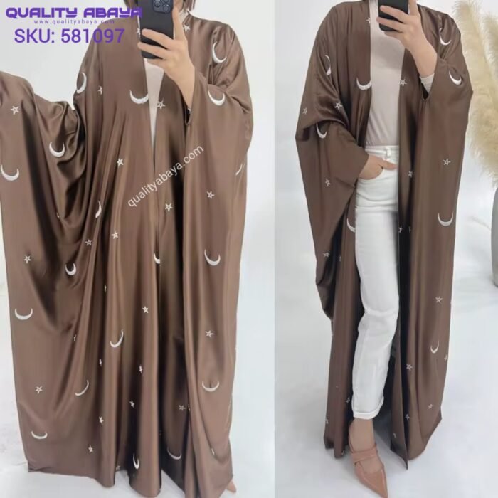 Butterfly Embroidery Abaya – Dubai Wholesale Supplier