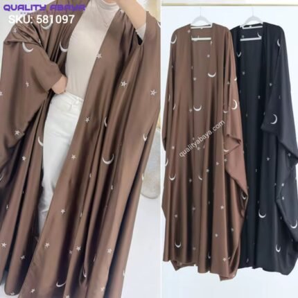 Butterfly Embroidery Abaya – Dubai Wholesale Supplier