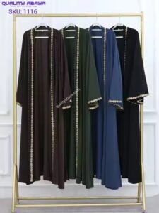 Latest Modest Abaya Designs 2025 – Wholesale Dubai Abayas for Resellers