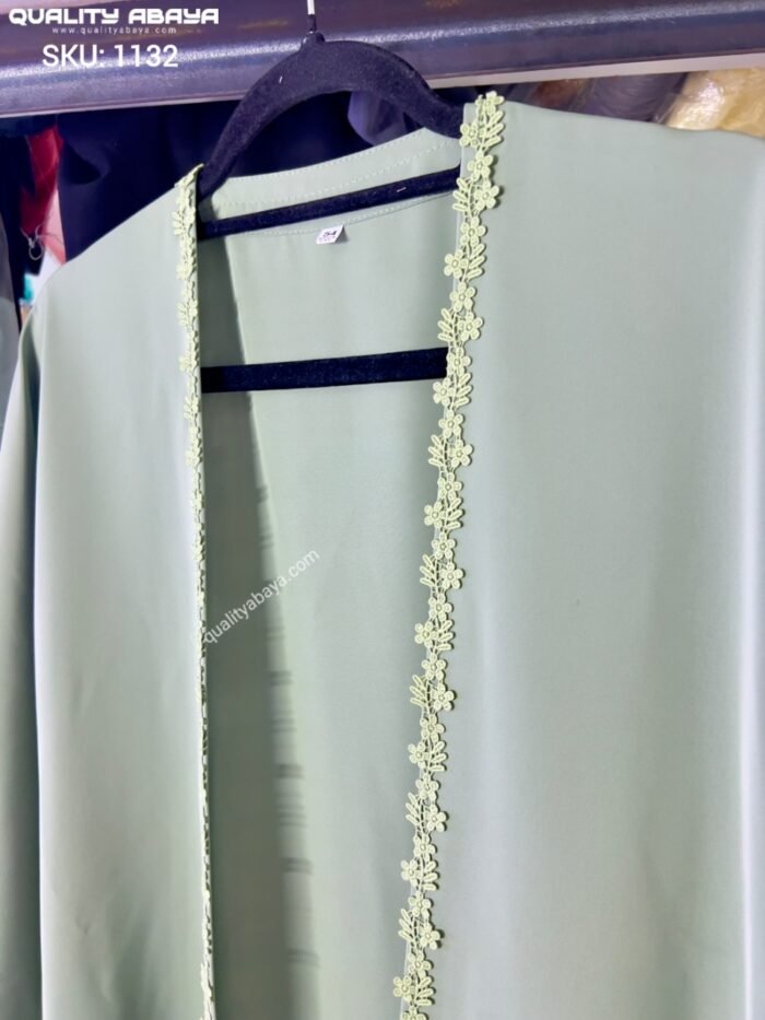 High-Quality Korean Nida Fabric Dubai Abaya Wholesale – New Arrivals Abaya