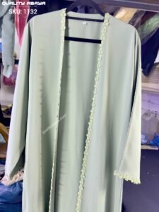 High-Quality Korean Nida Fabric Dubai Abaya Wholesale – New Arrivals Abaya