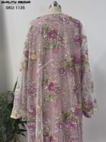 Premium Floral Embroidery Abayas – Korean Nida Fabric Wholesale Supplier