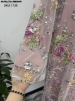 Premium Floral Embroidery Abayas – Korean Nida Fabric Wholesale Supplier