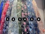 Premium Floral Embroidery Abayas – Korean Nida Fabric Wholesale Supplier
