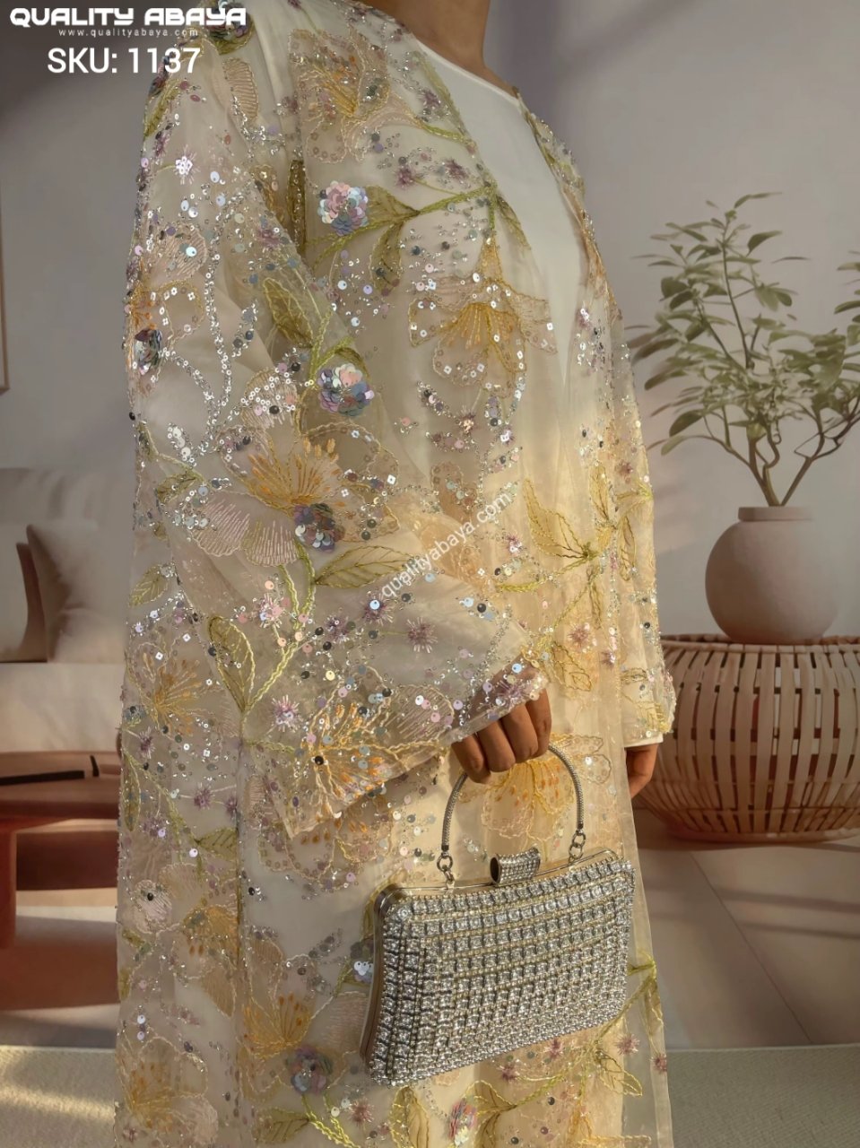 Dubai Luxury Embroidery Abaya Wholesale – Korean Nida Fabric for Retailers 1137. Dubai Luxury Embroidery Abaya Wholesale – Korean Nida Fabric for Retailers