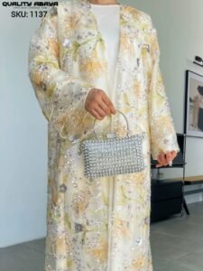 Dubai Luxury Embroidery Abaya Wholesale – Korean Nida Fabric for Retailers