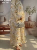 Dubai Luxury Embroidery Abaya Wholesale – Korean Nida Fabric for Retailers