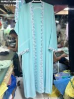 Luxury Korean Nida Fabric Abaya – Premium Dubai Wholesale Collection