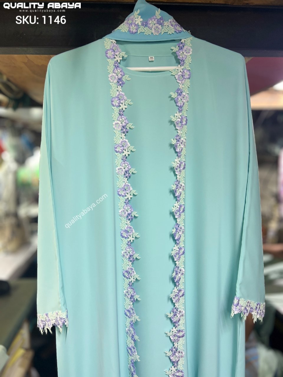 Luxury Korean Nida Fabric Abaya – Premium Dubai Wholesale Collection 1146. Luxury Korean Nida Fabric Abaya – Premium Dubai Wholesale Collection