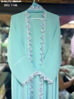 Luxury Korean Nida Fabric Abaya – Premium Dubai Wholesale Collection