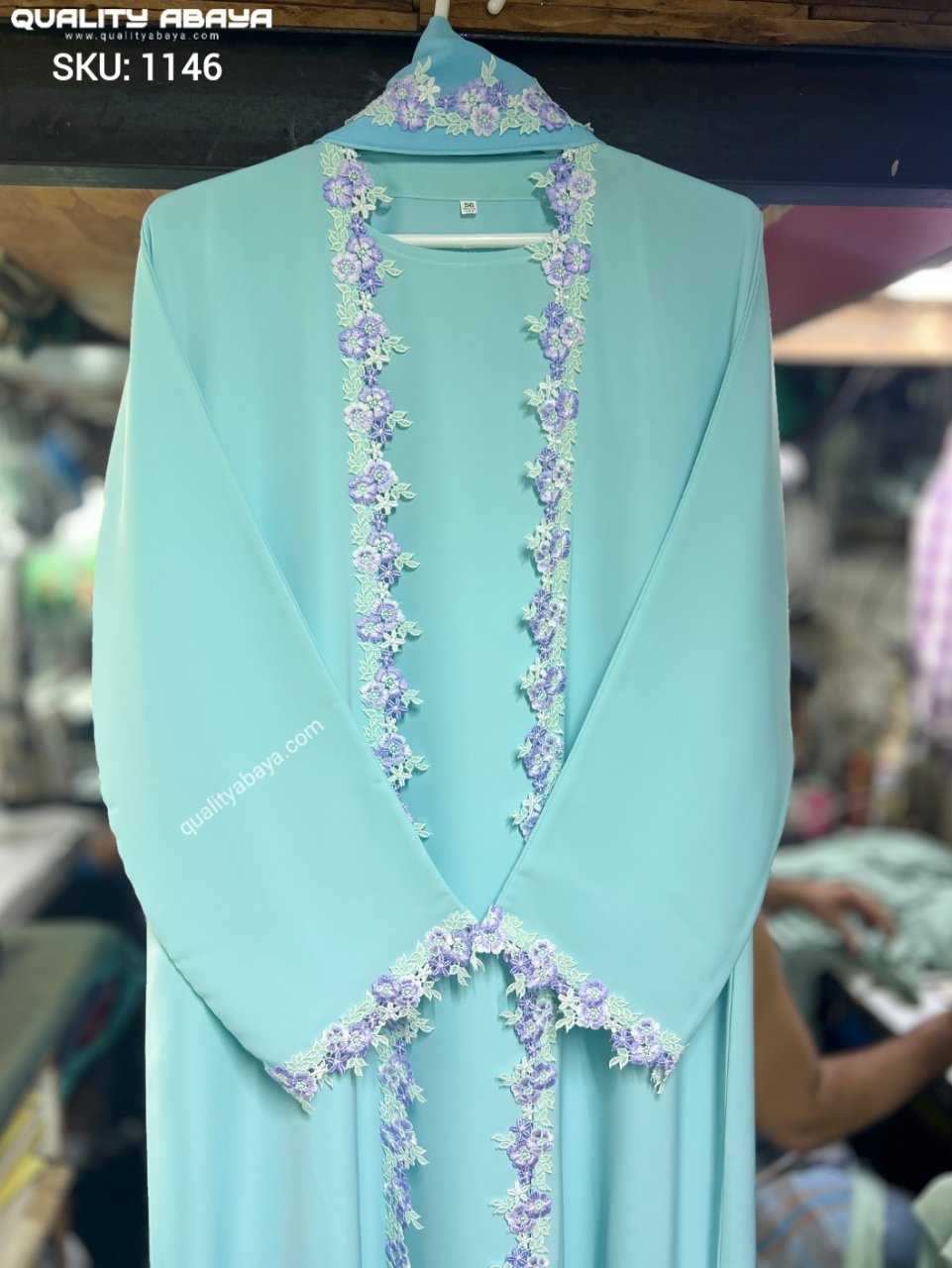 Luxury Korean Nida Fabric Abaya – Premium Dubai Wholesale Collection 1146. Luxury Korean Nida Fabric Abaya – Premium Dubai Wholesale Collection