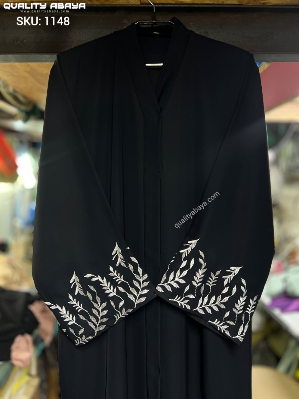 Dubai Luxury Abaya Wholesale – Korean Nida Embroidery Designs for Europe 1148 Dubai Luxury Abaya Wholesale – Korean Nida Embroidery Designs for Europe