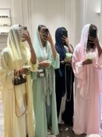 High-Quality Korean Nida Fabric Dubai Abaya Wholesale – New Arrivals Abaya