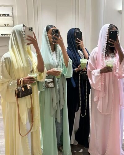 High-Quality Korean Nida Fabric Dubai Abaya Wholesale – New Arrivals Abaya