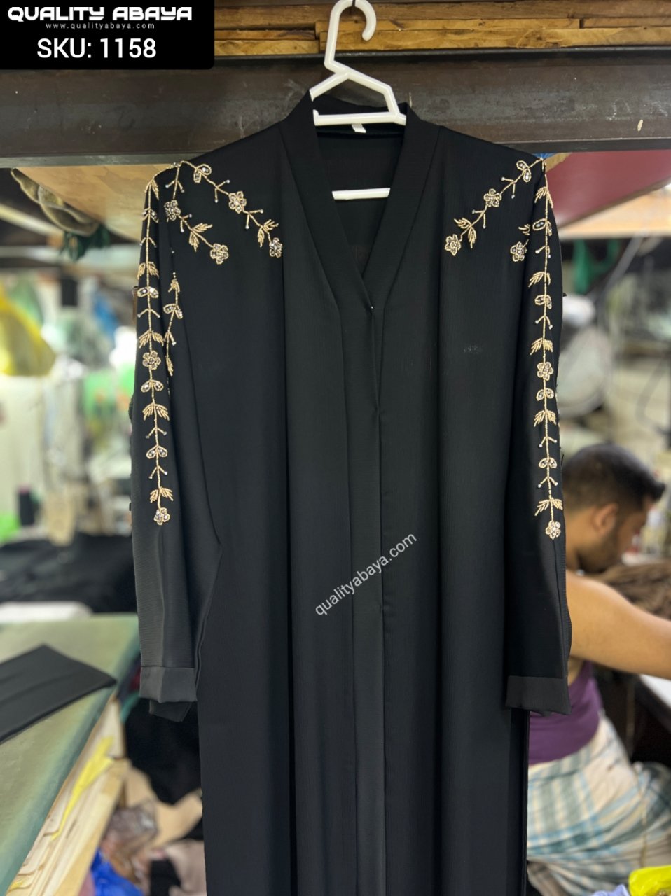 Wholesale Dubai Abaya Collection – Handicraft Dubai abaya Designs1158 Wholesale Dubai Abaya Collection – Handicraft Dubai abaya Designs