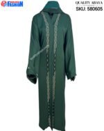 Zoom Fabric Luxury handicraft Abaya collection sku: 580605 - Image 4