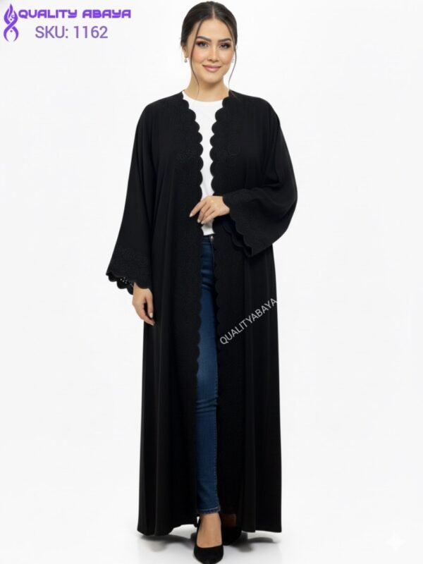 Luxury Black Dubai Abaya Wholesale – Premium Fabric | Factory Price