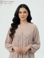 Umbrella cut Handwork Dubai Abaya – Wholesale abaya Collection