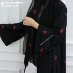 Full Abaya Embroidered Dubai Abaya – Wholesale abaya design