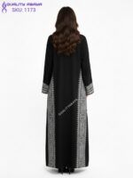 Modern Side Embroidered Abaya – Dubai abaya Manufacturer