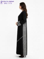 Modern Side Embroidered Abaya – Dubai abaya Manufacturer