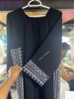 Modern Side Embroidered Abaya – Dubai abaya Manufacturer