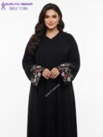 Elegant Hand Embroidery Abaya – Dubai Wholesale Supplier