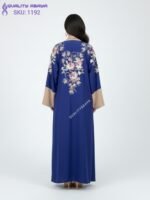 Flower design Embroidery Abaya – Wholesale Dubai abaya Collection