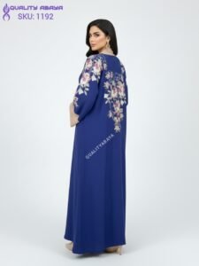 Flower design Embroidery Abaya – Wholesale Dubai abaya Collection