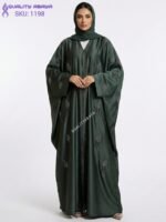 Anti crap fabric stonework abaya design – Dubai Abaya factory prices
