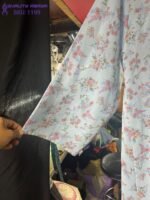 Flower print with stonework Abaya - Wholesale Abaya Supplier