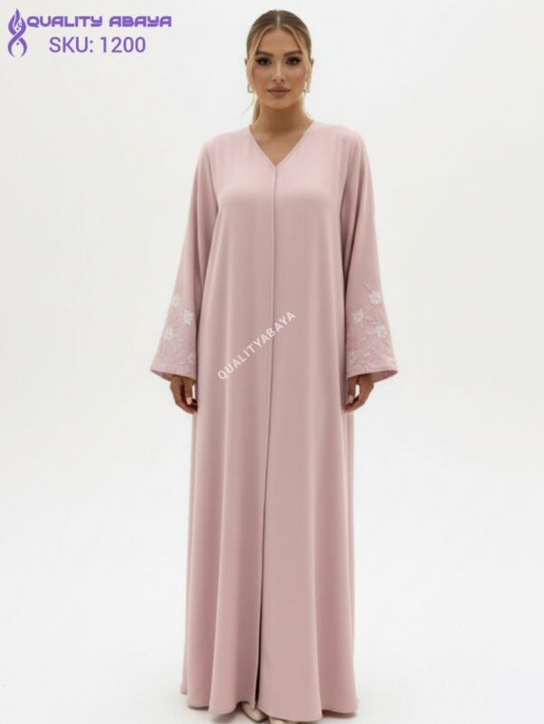 Korean Nida Fabric Handicraft dubai abaya design at wholesale prices Handicraft simple dubai abaya design at wholesale prices