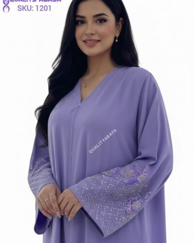 Luxury Dubai Abaya Wholesale | Korean Nida Fabric Abaya – QualityAbaya.com