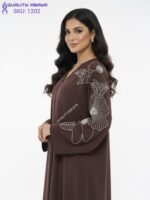 Korean Nida Fabric Abaya – Elegant Dubai Wholesale Abaya Design