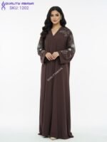 Korean Nida Fabric Abaya – Elegant Dubai Wholesale Abaya Design