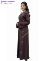 Poka Fabric Abaya – Elegant Dubai Wholesale Abaya Design