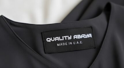 Custom private Brand name logo Waven Label