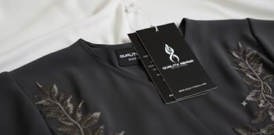 Custom tags for your own brand name with washing instruction