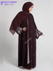 Luxury Handcrafted Dubai Abaya – Elegant Handmade Modest Wear