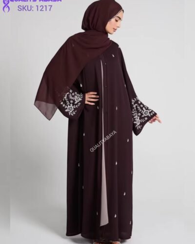 Luxury Handcrafted Dubai Abaya – Elegant Handmade Modest Wear