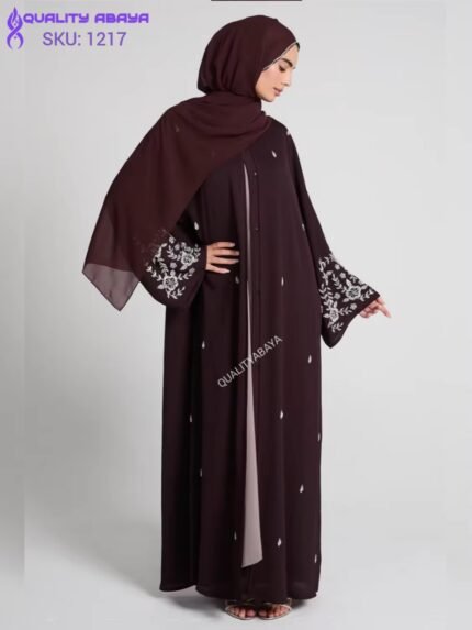 Luxury Handcrafted Dubai Abaya – Elegant Handmade Modest Wear