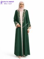Luxury Embroidery Abaya – Elegant Dubai Modest Wear for Women