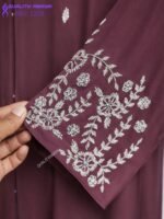 Luxury Handwork Open Abaya – Stylish Handmade Dubai Abaya