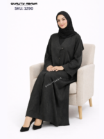 Luxury Arabic Style Abaya – Elegant Dubai Modest Wear for Women
