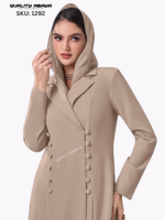 Plain Dubai Abaya – Simple Everyday Modest Wear for Women