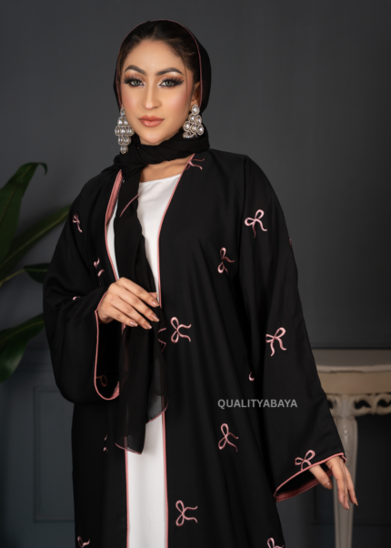Traditional embroidered Abaya – Elegant Modest Wear for Women